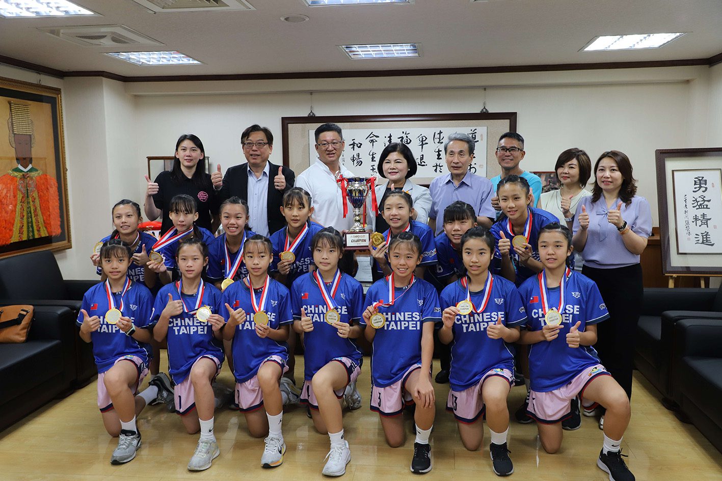 雲林鎮南女籃出征日本　籃球夢想再起飛