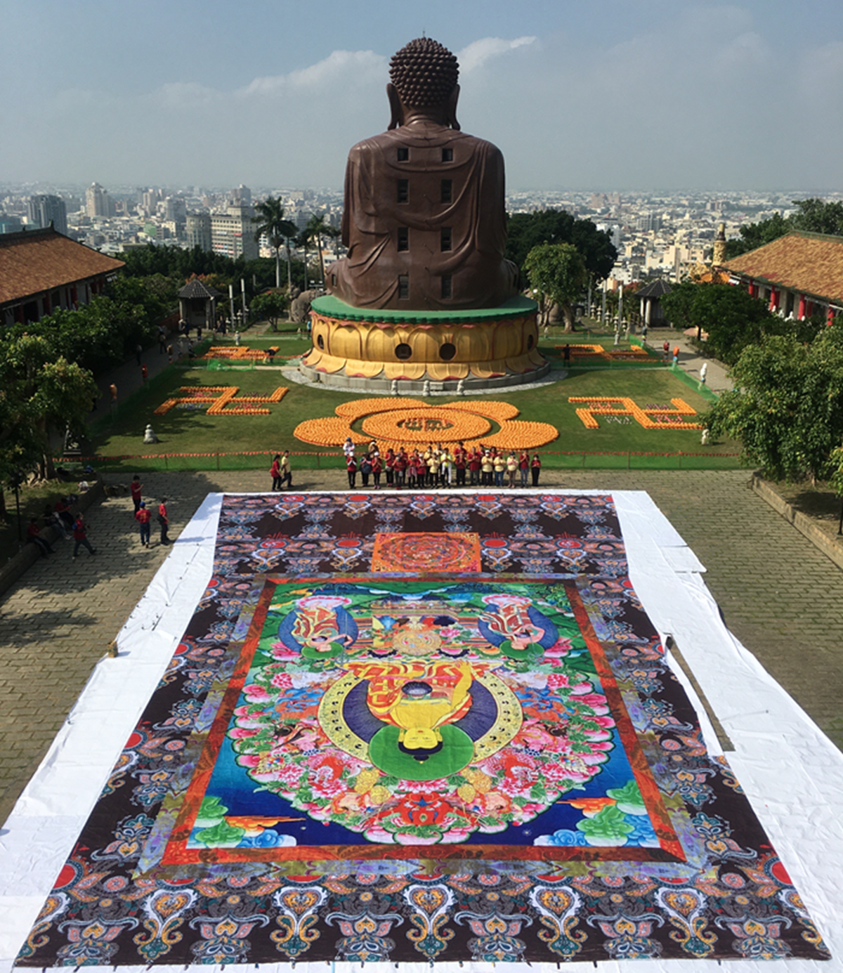 影音/開化寺創建三百週年　首見觀音媽偕舍利子遶境祈福