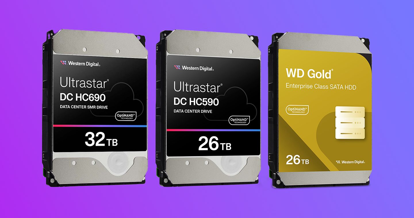 超大規模儲存新突破     Western Digital 推出 32TB UltraSMR HDD