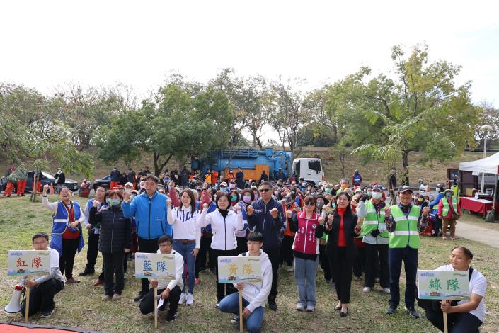 雲林縣環境保護局「114年雲林縣環境清潔週」環境清掃活動，今(18)日於北港鎮水道頭文化園區舉行