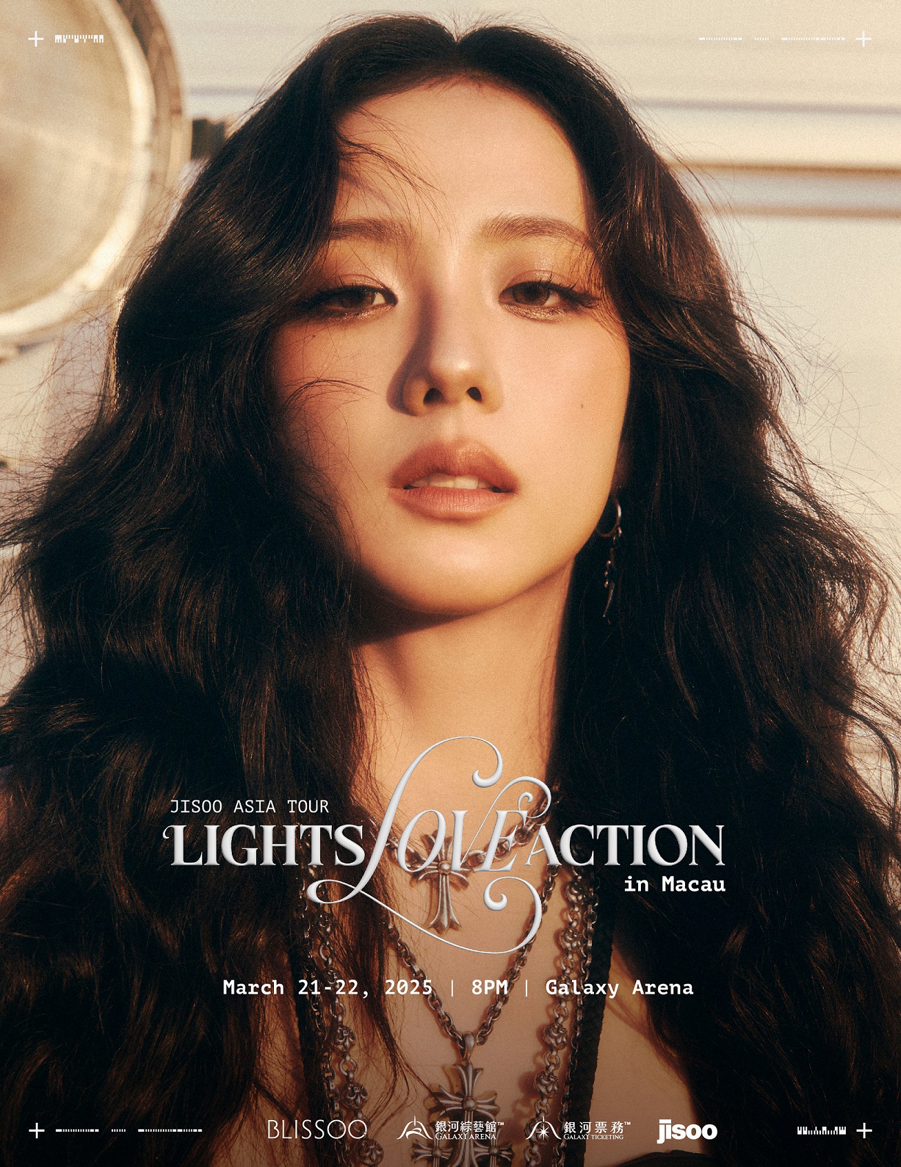 JISOO ASIA FAN TOUR 2025: “LIGHTS, LOVE, ACTION!”澳門站