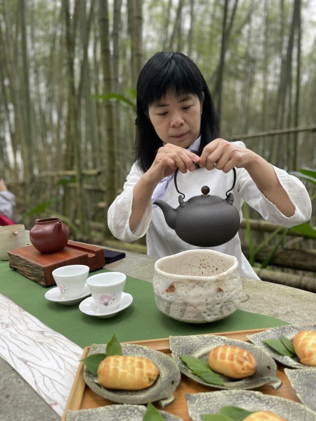 茶席文化生態體驗阿里山外的好山、好水、好文化