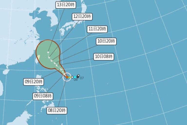 今年第12號颱風「梅花」生成 恐增強為中颱「對台影響有變數」 新頭條 Thehubnews